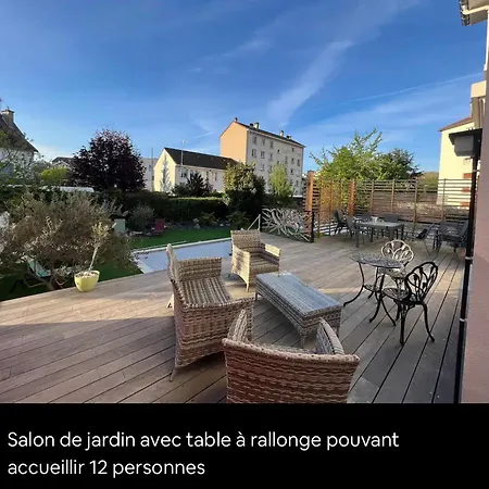 Maison Piscine Centre فردان سور ميوز