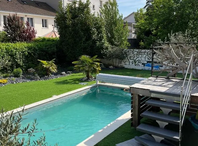 Maison Piscine Centre Villa